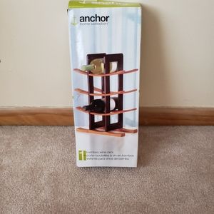 Bamboo wine rack